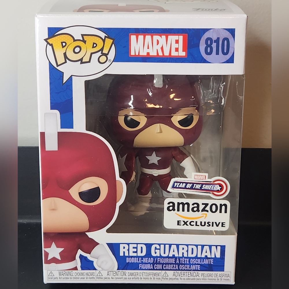 Funko Pop Red Guardian # 810 Marvel Year of the Shield Amazon Exclusive